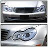 01-07 Mercedes Benz W3 C-Class LED DRL Strip Signal Projector Headlights 15 01-07 Mercedes Benz W3 C-Class LED DRL Strip Signal Projector Headlights 15