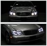 01-07 Mercedes Benz W3 C-Class LED DRL Strip Signal Projector Headlights 19 01-07 Mercedes Benz W3 C-Class LED DRL Strip Signal Projector Headlights 19