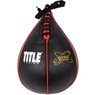 Title Boxing Gyro Balanced Leather Punch Training Speed Bag - Black | eBay
